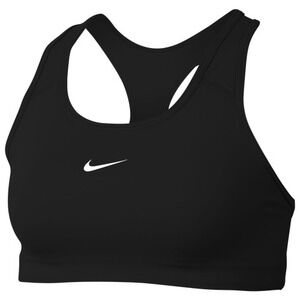 Nike Dri-fit Swoosh Sports Bra Women Black C010 Size XS